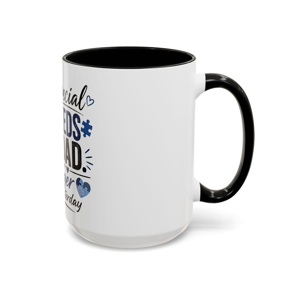 Stronger Than Yesterday — Special Needs Dad Coffee Mug