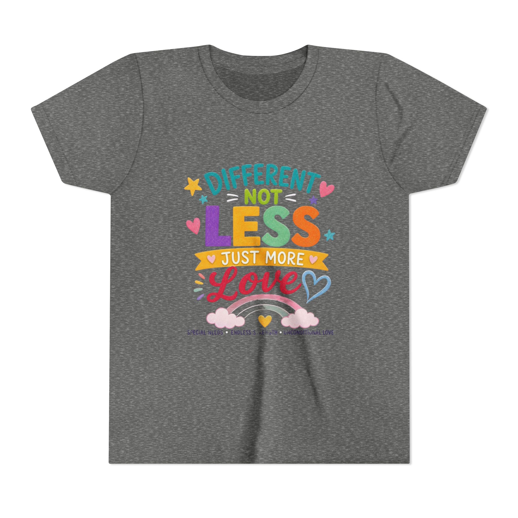Different, Not Less — Inclusive Special Needs Kids’ T-Shirt