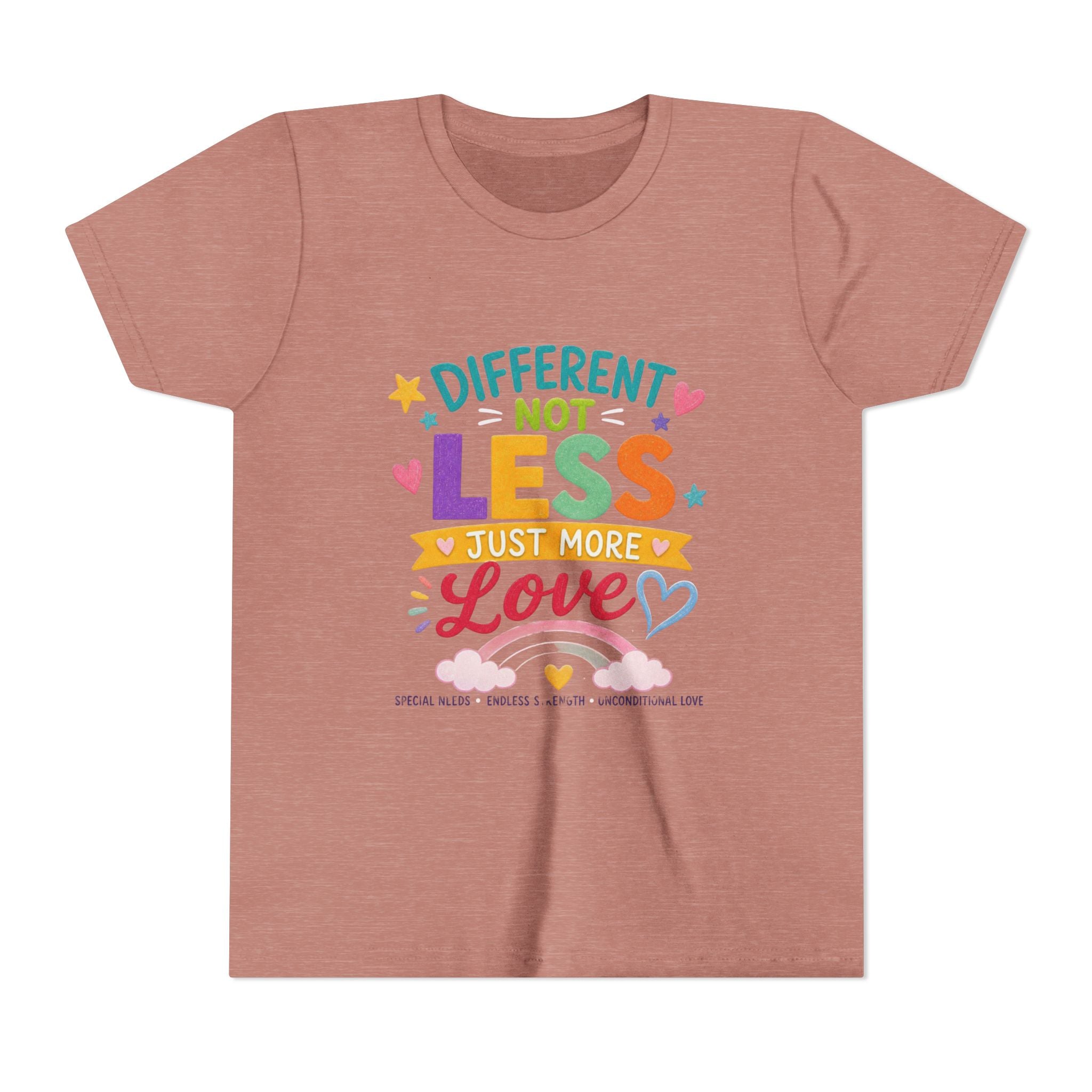 Different, Not Less — Inclusive Special Needs Kids’ T-Shirt