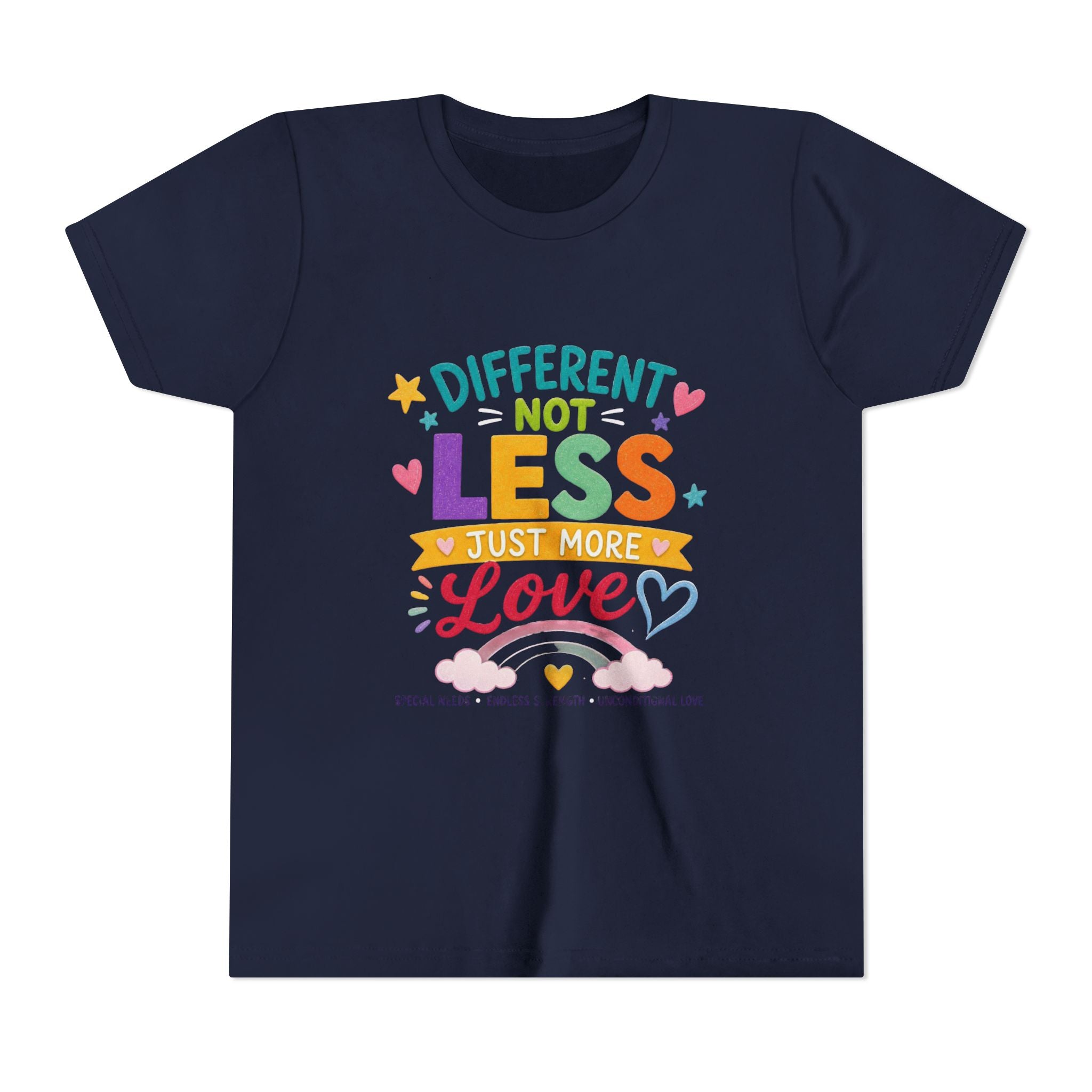 Different, Not Less — Inclusive Special Needs Kids’ T-Shirt