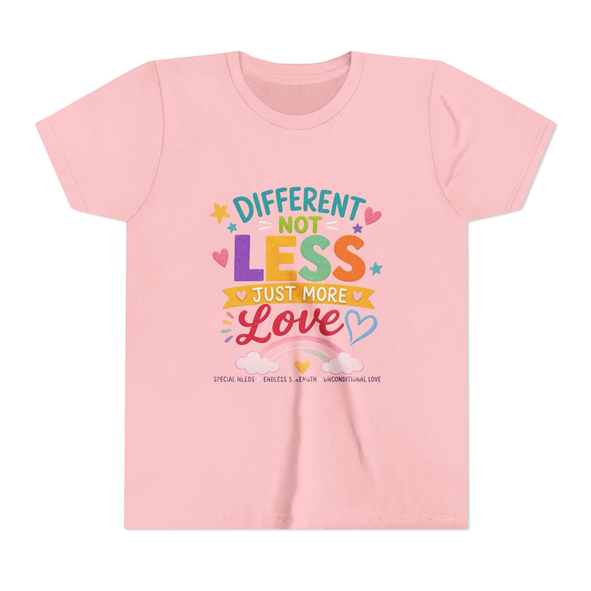 Different, Not Less — Inclusive Special Needs Kids’ T-Shirt