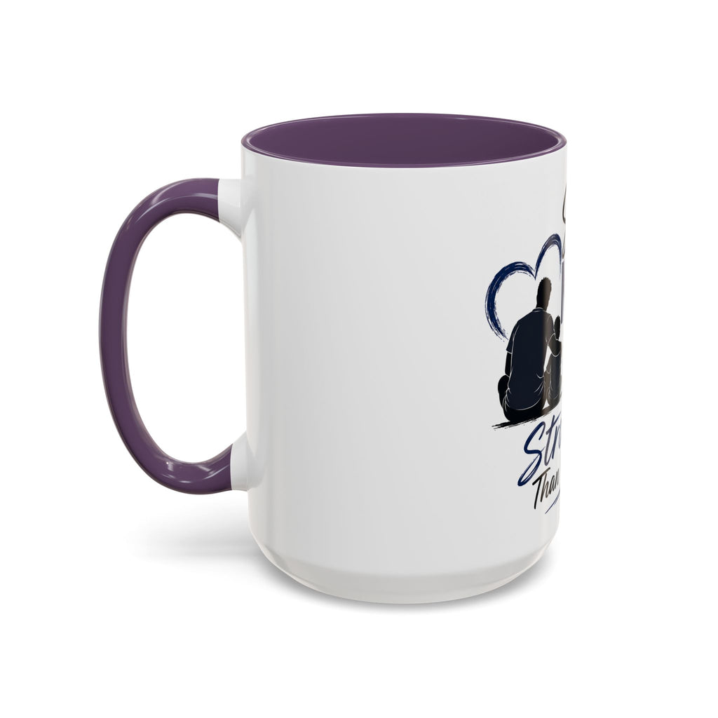 Stronger Than Yesterday — Special Needs Dad Coffee Mug