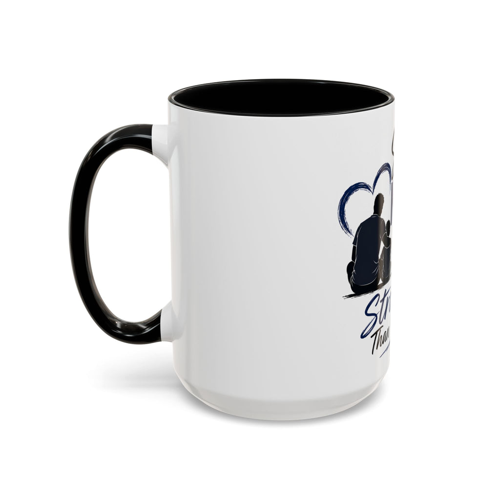 Stronger Than Yesterday — Special Needs Dad Coffee Mug