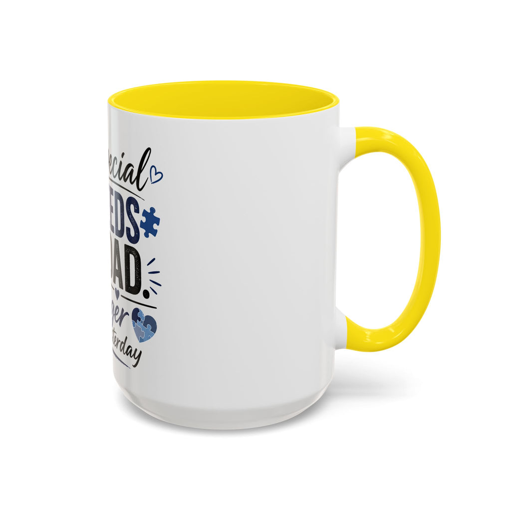Stronger Than Yesterday — Special Needs Dad Coffee Mug