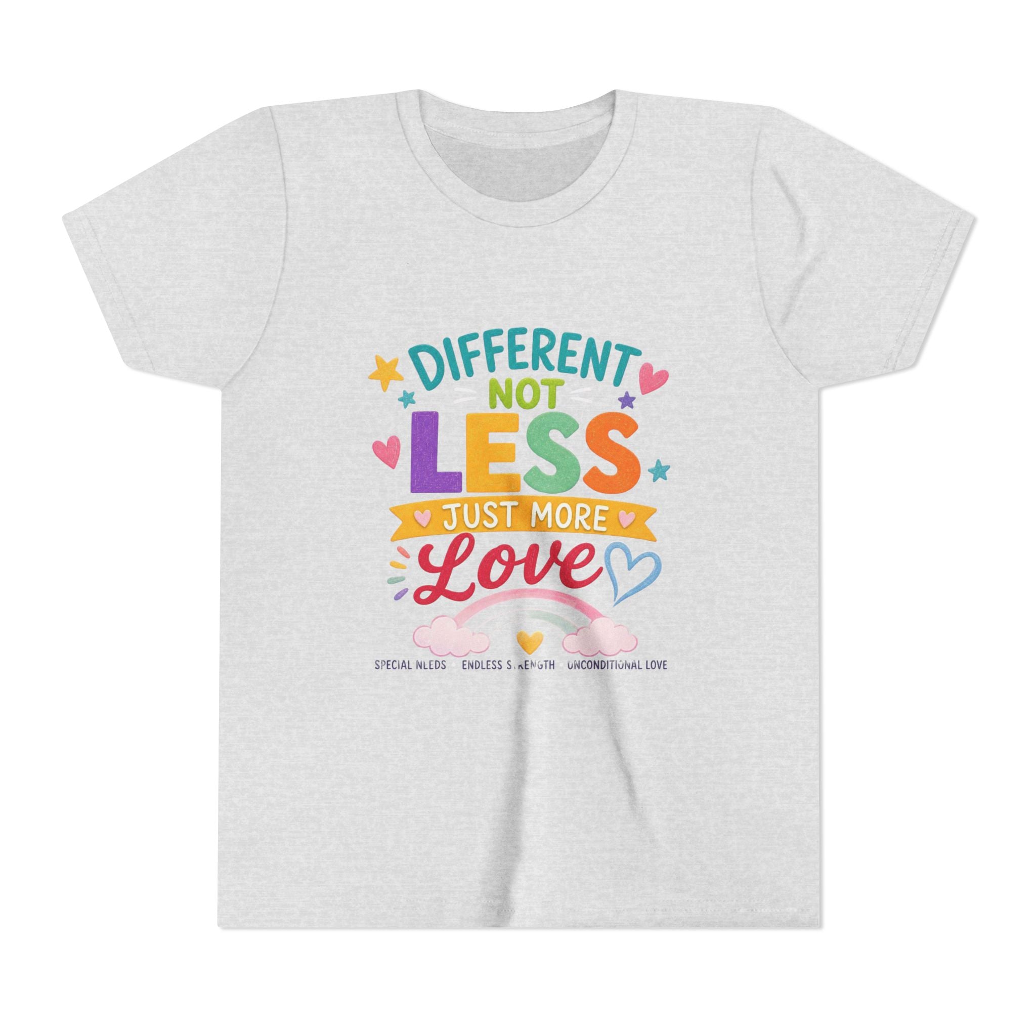 Different, Not Less — Inclusive Special Needs Kids’ T-Shirt