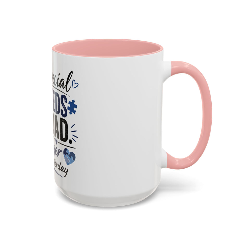 Stronger Than Yesterday — Special Needs Dad Coffee Mug