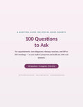 100 Questions to Ask — The Special Needs Parent's Guide to Appointments, Diagnoses & IEP Meetings